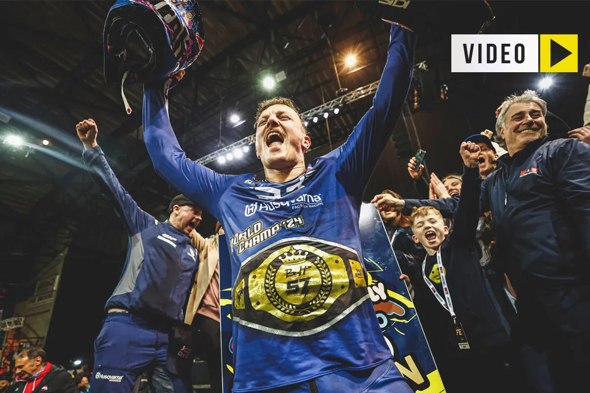 Billy Bolt pilote moto Superenduro champion 2024