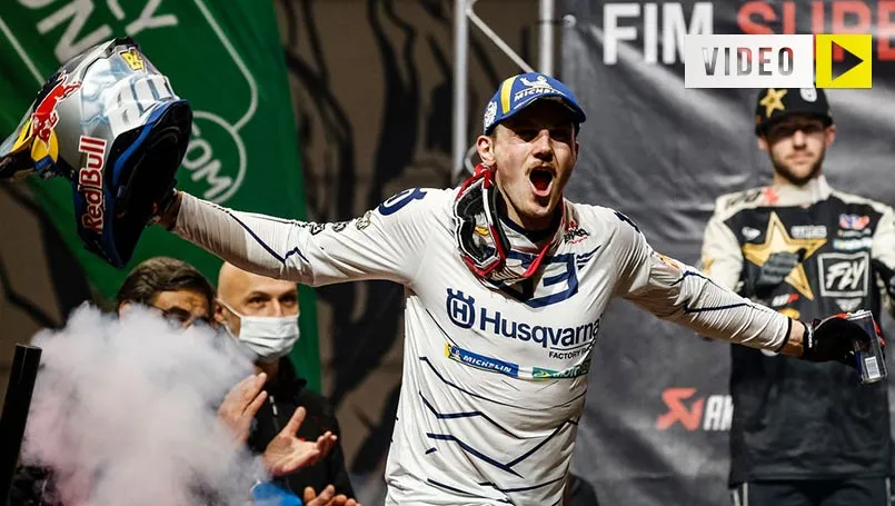 Billy Bolt champion du monde SUperenduro 2022