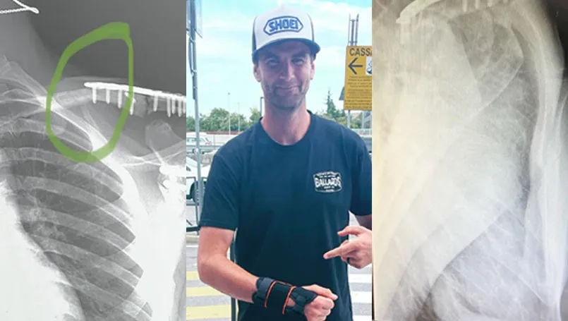infos blessures pilotes moto enduro 2022