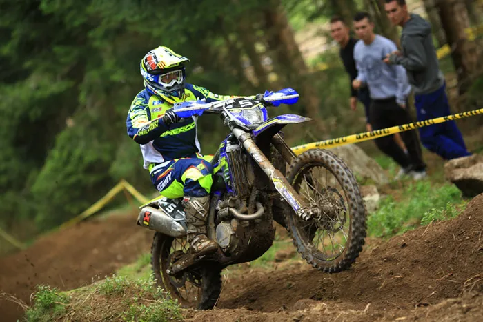Anthony Boissière :second le Samedi derrière Nambotin et troisième Dimanche Anthony Boissière Yeam Sherco Pulsion enduro