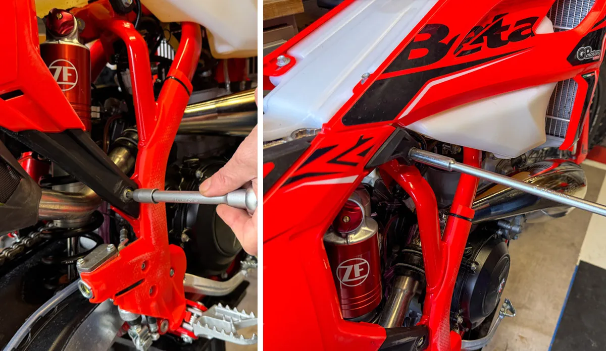 boucle arrière beta 250 RR 2026