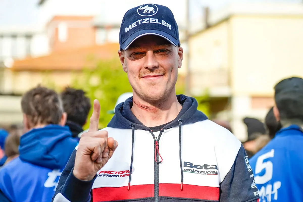 Brad Freeman enduro Italie 2026 manche 3
