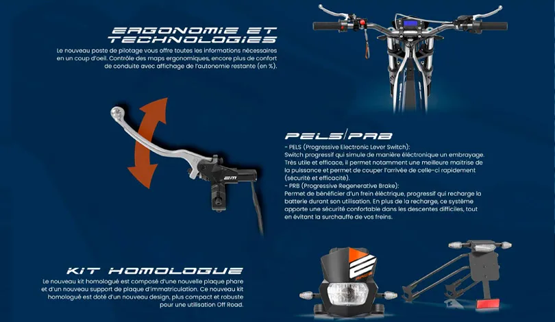brochure 2 moto electrique escape