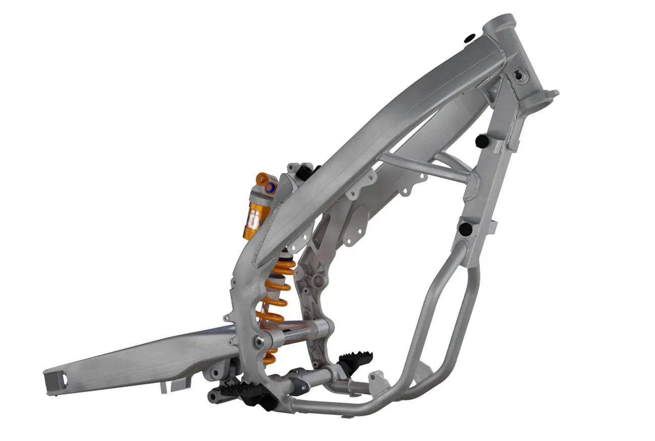 cadre ALU flux primo moto electrique enduro 2024