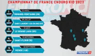 Calendrier CDF Enduro Kid 2023 Calendrier CDF Enduro Kid 2023