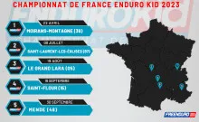 Calendrier CDF Enduro Kid 2023