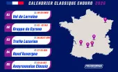 Calendrier 2026 des Classiques enduro 