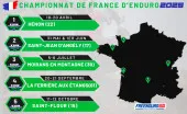Calendrier championnat de France d'enduro 2025 Calendrier championnat de France d'enduro 2025