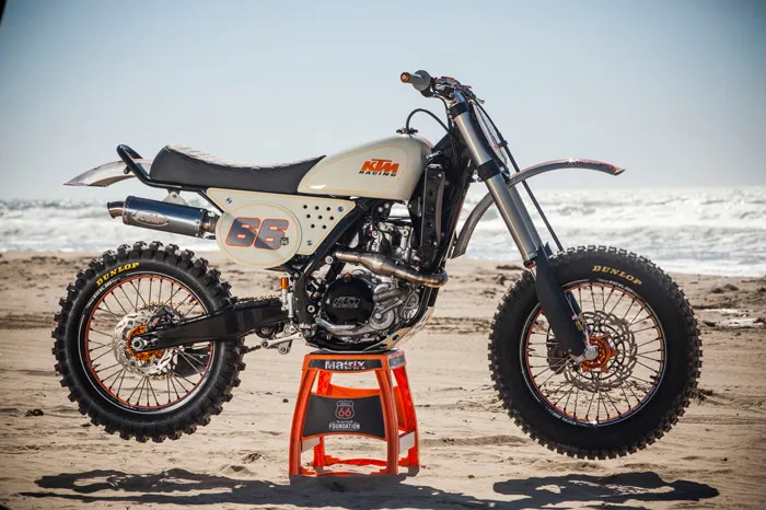 moto custom KTM dirt Bike
