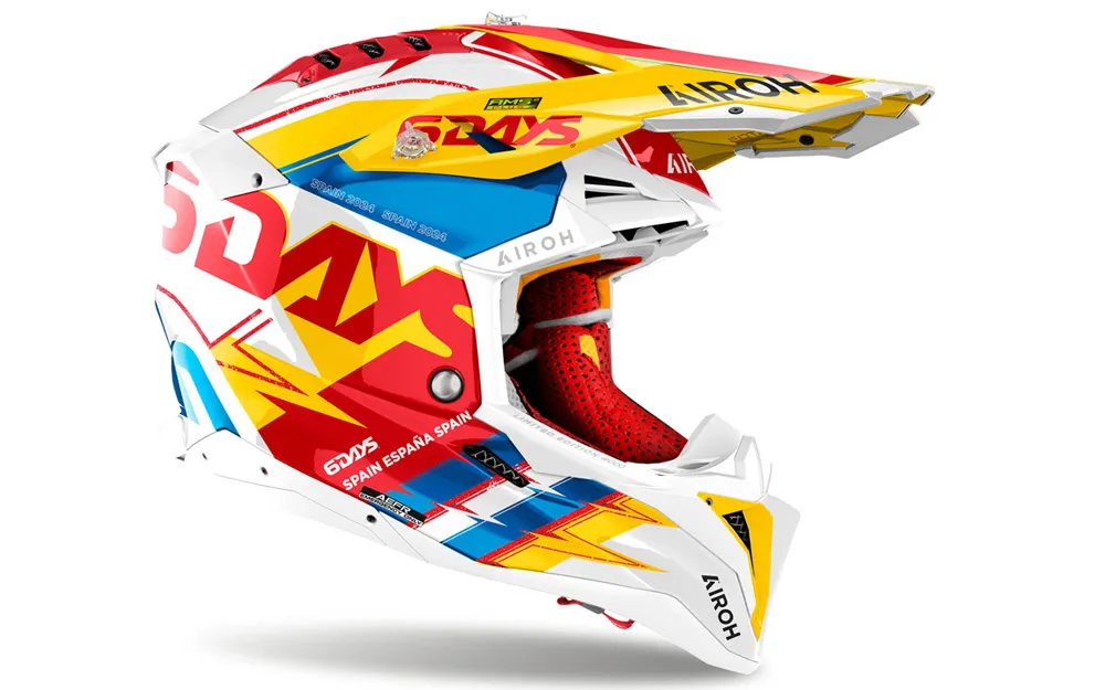 casque AIROH 6days 2024 enduro