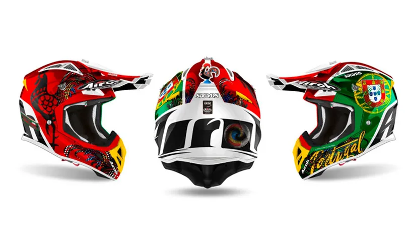 casque AIROH Aviator 6 DAYS Portugal 2019