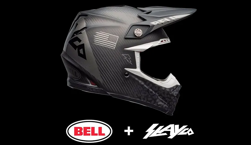 Casque BELL Moto-9 Flex SLAYCO, édition spéciale Axell Hodges
