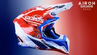 Le casque AIROH Aviator Six Days France 2022 Le casque AIROH Aviator Six Days France 2022