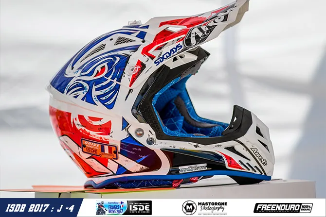 casque airoh iSDE 2017