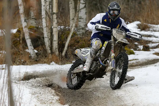 Christophe Charlier pour sa toute première course d'enduro ! christophe.charlier hva enduro