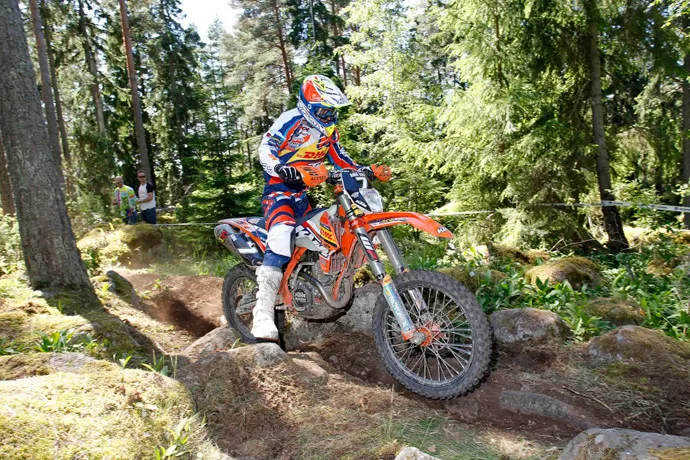 La journée parfaite pour Nambot'1 Nambotin enduro Suède 2014
