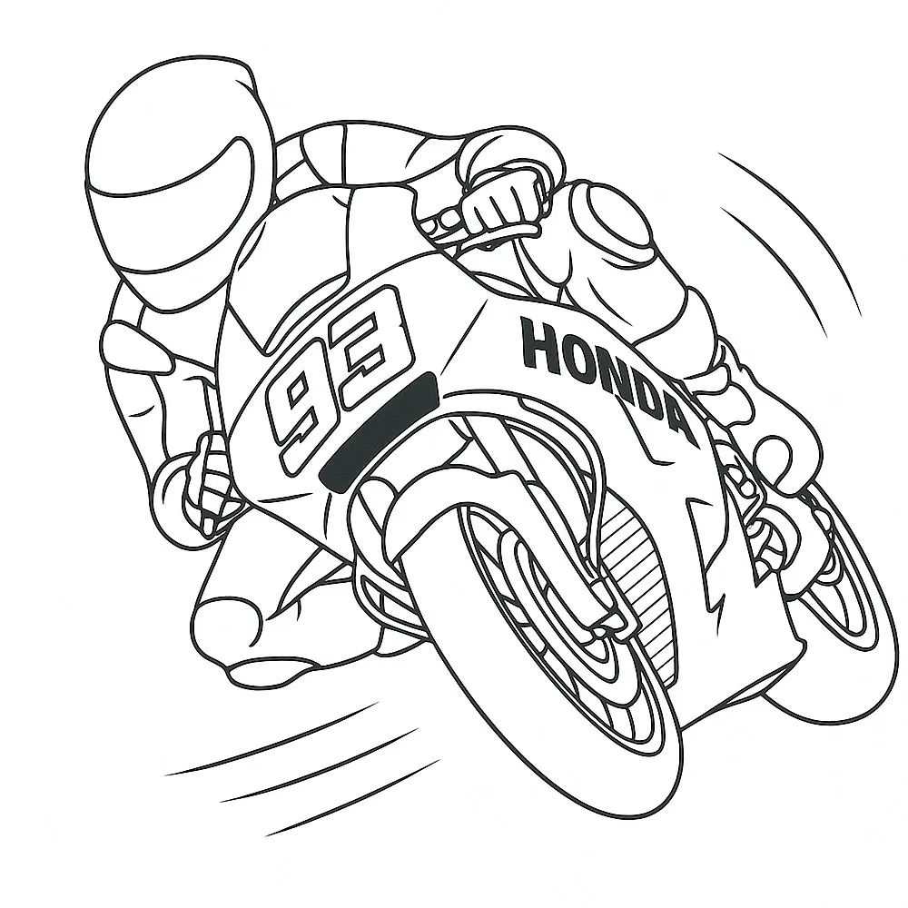 coloriage Yamaha R1