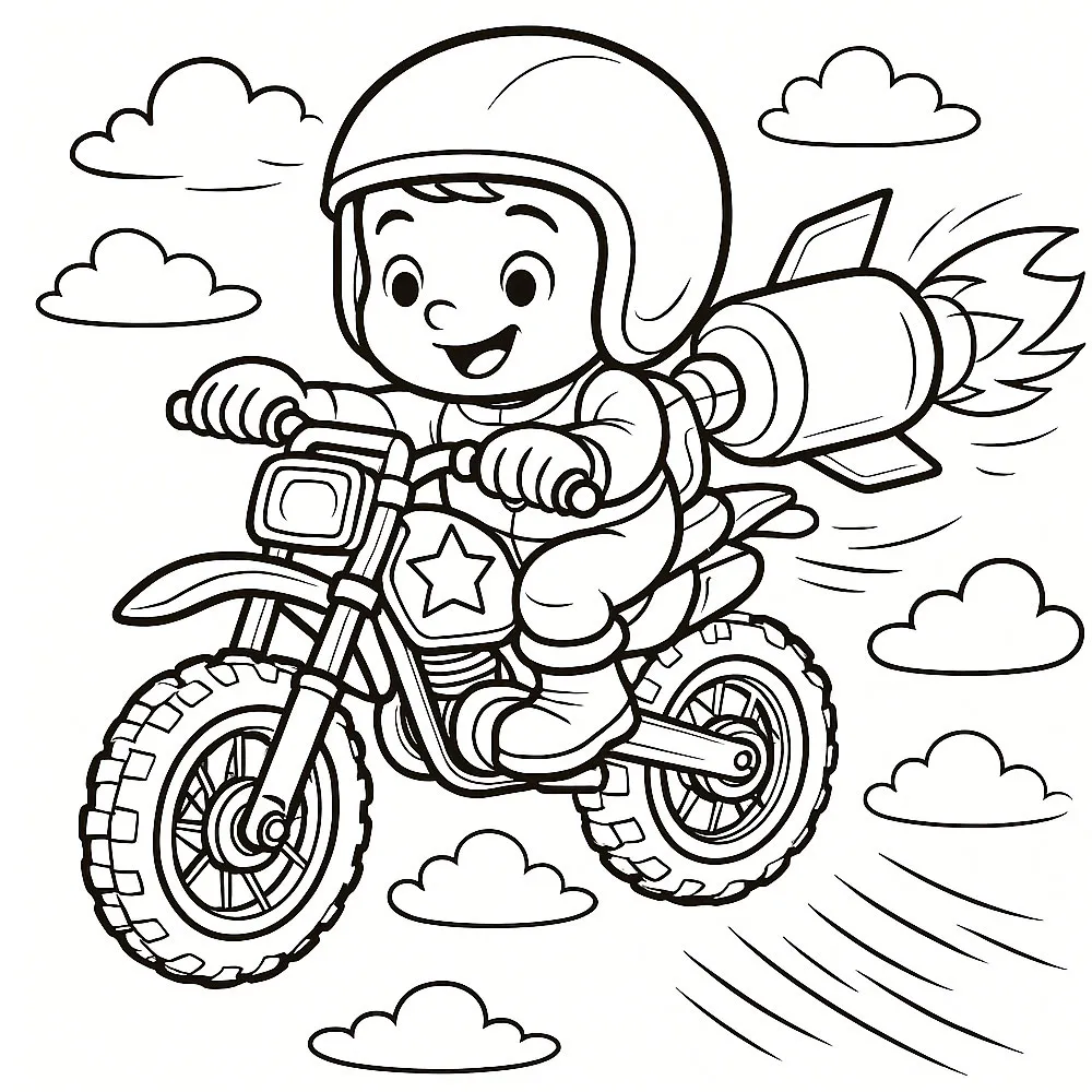 Pilote fille moto enduro