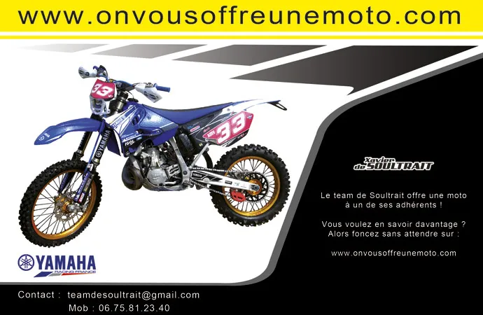 concours moto enduro Yamaha