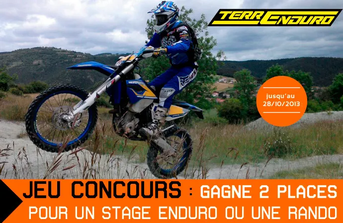 concours stage moto enduro