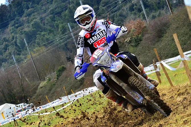 Loic Larrieu second au scratch de la coupe de France d'enduro 2016