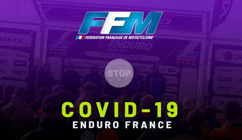point infos Covid-19 enduro France 2020