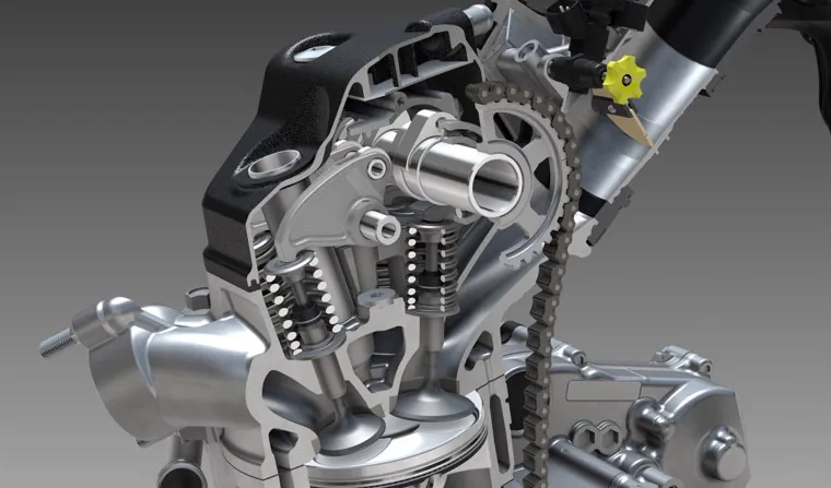 culasse moteur CRF400RX 2018