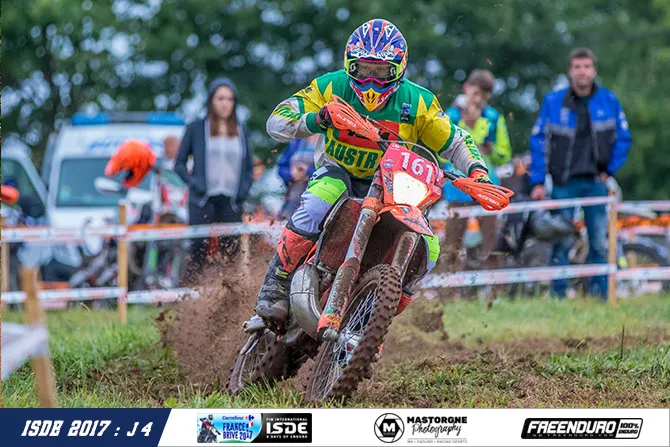danile sanders iSDE 2017 J4