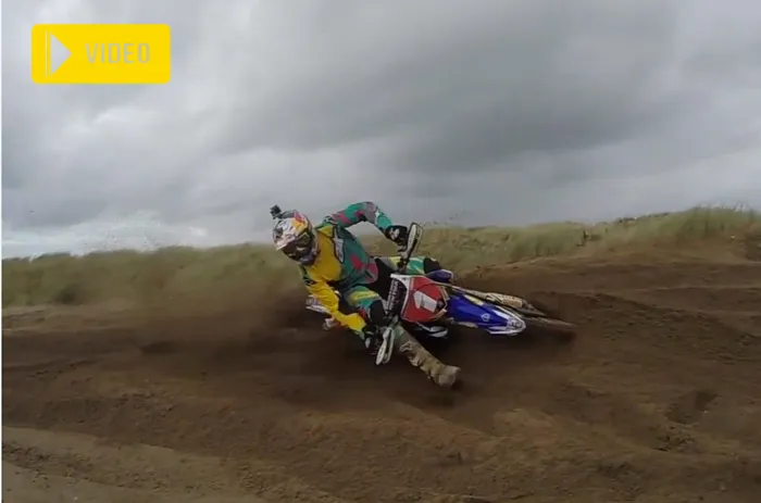 David Knight trainning enduro sable