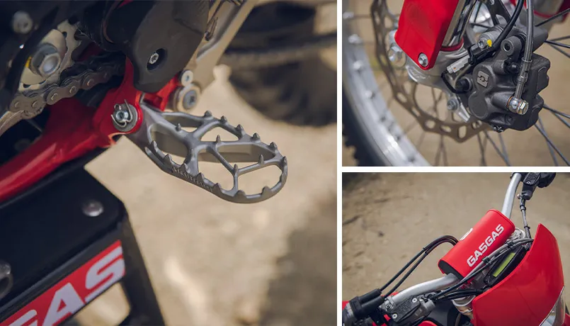 details moto Gasgas Enduro 2024 