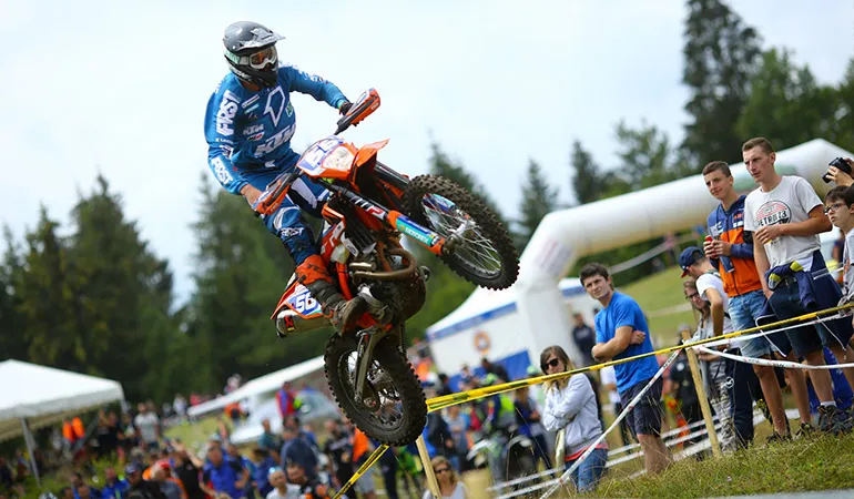 Hugo Blanjoue dubost enduro france J1 moirans