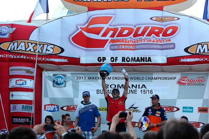 Alex Salvini remporte la seconde journée en Roumanie