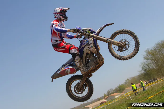 e brigadier Antoine Basset dans la Sp3 -Tean Equipe Enduro Armée de Terre