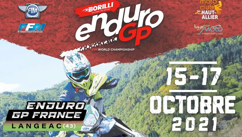 finale du Championnat du Monde d'enduro à Langeac
