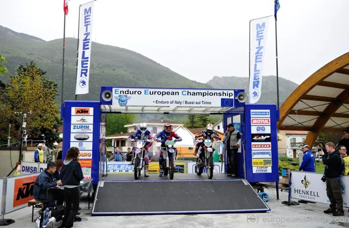 podium départ enduro europe 2013