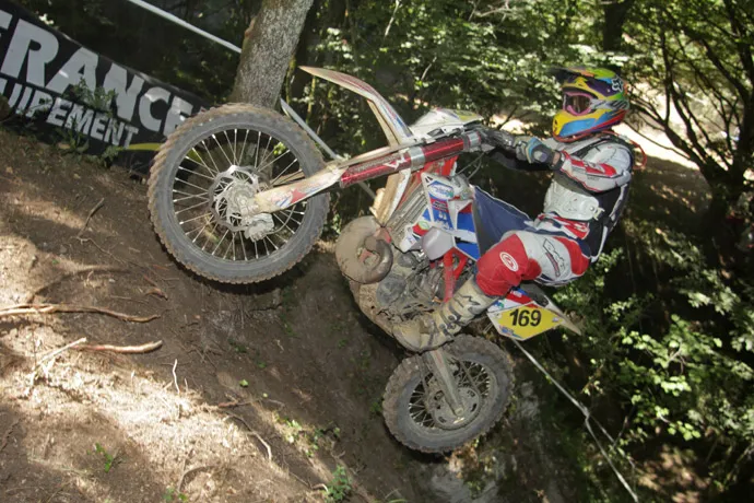Détaction FFM des pilotes enduro pour la ligue Aquitaine pilote enduro spéciale