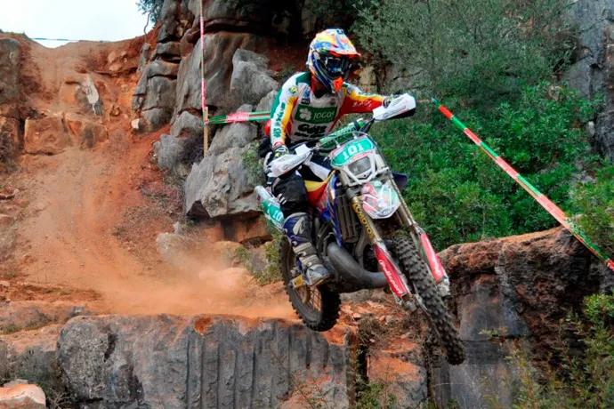 champion d'europe d'enduro Diego Ventura