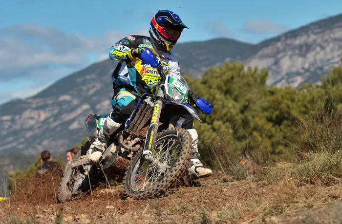 Théo Bolley Bazerque pilote enduro Sherco Academy 