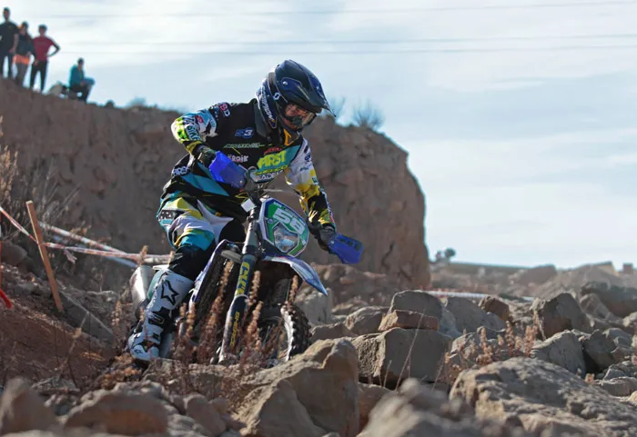 Thé Bazeque enduro rider Sherco