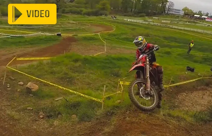 vidéo enduro Nicolas Deparrois à Uzerche