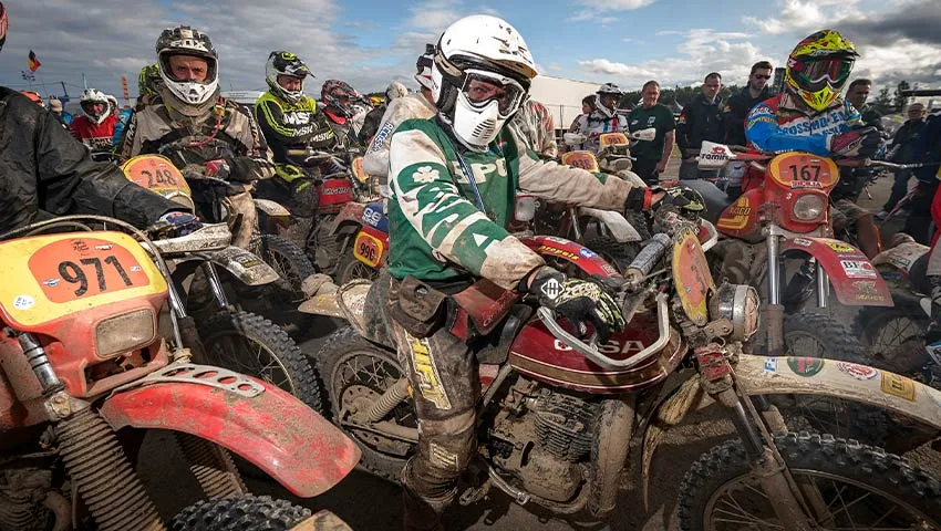 Motos enduro vintage ISDT