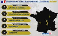 Calendrier championnat de France d'Enduro à l'Ancienne 2025 Calendrier championnat de France d'Enduro à l'Ancienne 2025