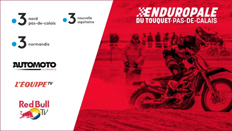 TV enduropale Touquet 2022 direct