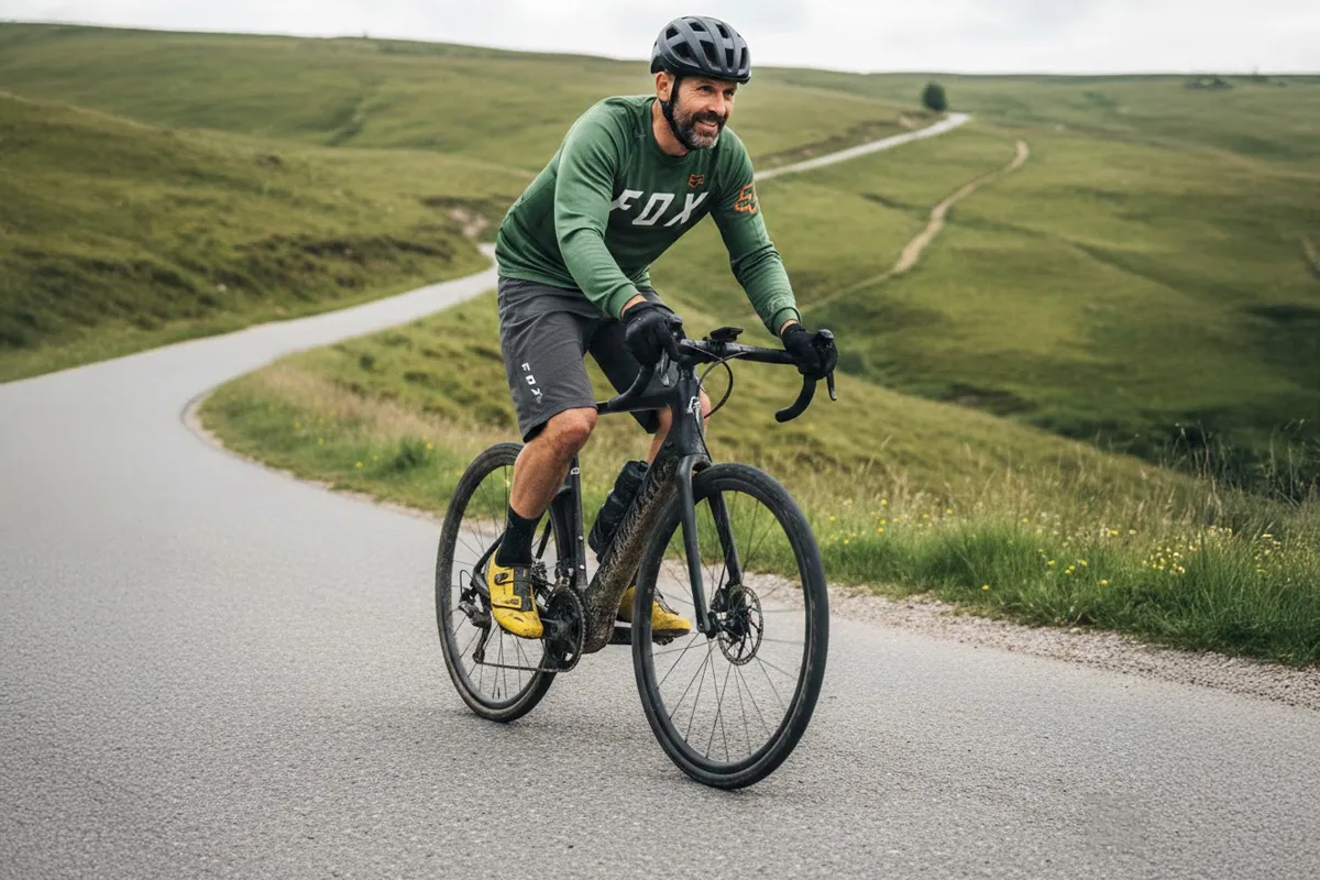 entraînement physique a vélo sur route