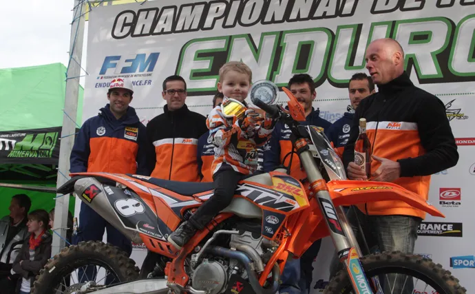 Eric Bernard manager team enduro KTM France