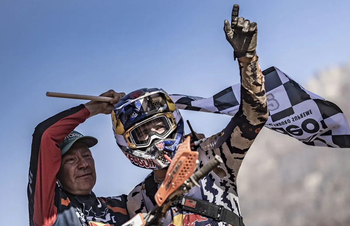  Erzbergrodeo arrivée avec Karl Katoch