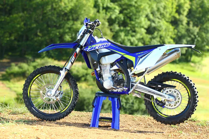 essai Freenduro de la Sherco 450 SEF R 2017