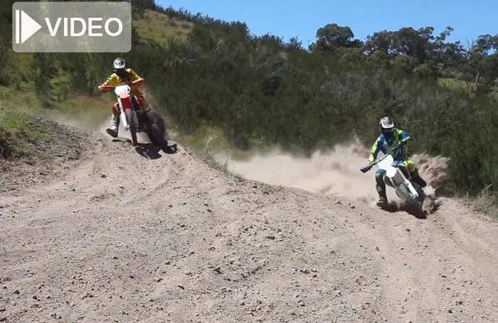 vidéo KTM enduro  Husqvarna cross