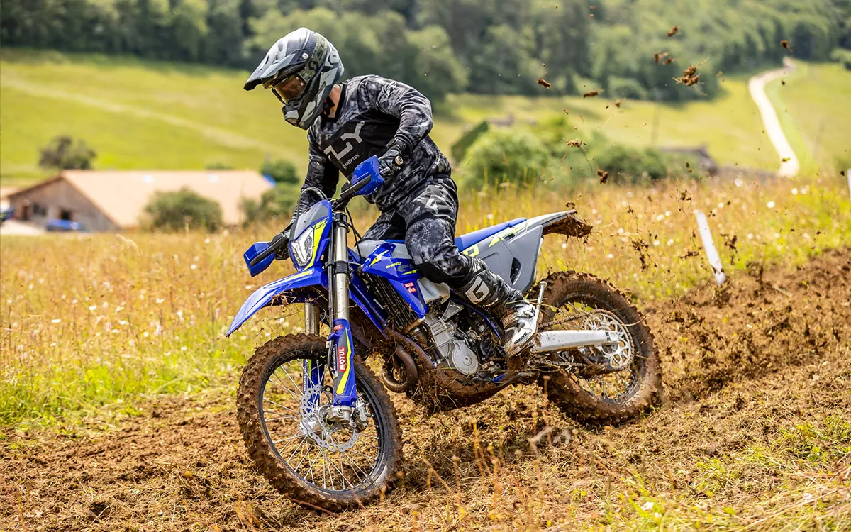 essais 500 SEF SHERCO 2025 freenduro