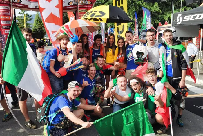 spectateur enduro Italie